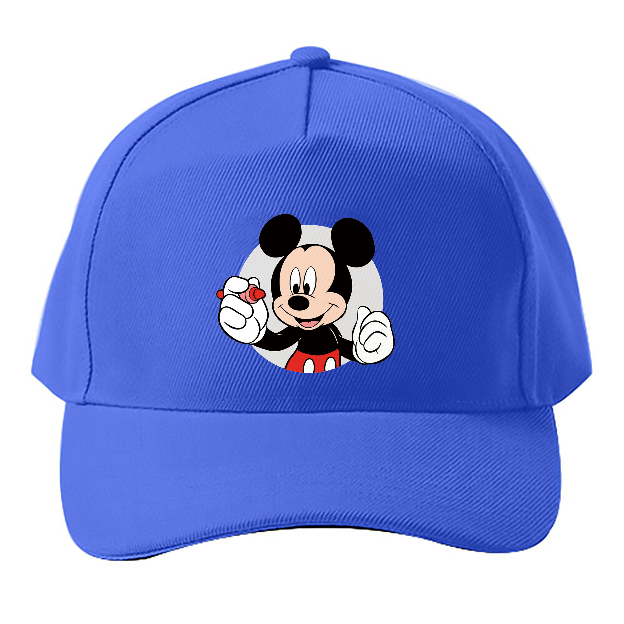 （画像用） ミッキーマウス Mickey Mouse ベースボールキャップ 綿100％ 男女兼用 帽子 スポーツ